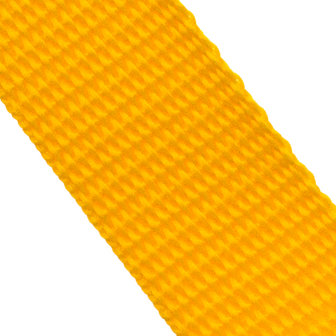 50m - Polypropylene (PP) webbing - 25mm - yellow