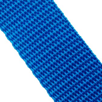 50m Tassenband / Parachuteband - Polypropyleen - 30mm - Blauw