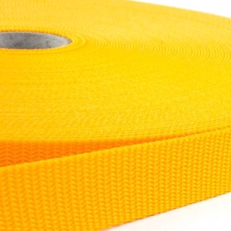 50m - Polypropylene (PP) webbing - 40mm - yellow