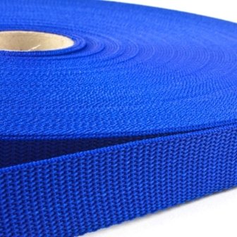 50m - Polypropylene (PP) webbing - 40mm - royal blue