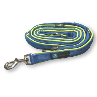 AnnyX Y-harness OPEN - Bluegrey/green - Limited Edition