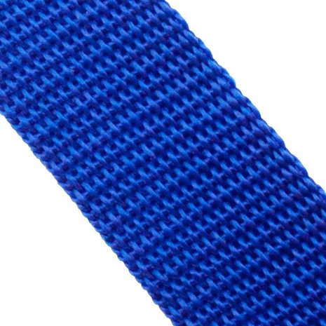 50m - Polypropylene (PP) webbing - 25mm - royal blue