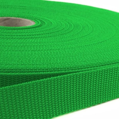 50m - Polypropylene (PP) webbing - 40mm - green