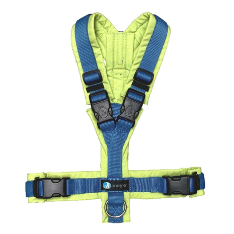 AnnyX Y-harness OPEN - Bluegrey/green - Limited Edition