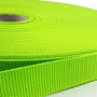 50m Tassenband / Parachuteband - Polypropyleen - 40mm - Limegroen